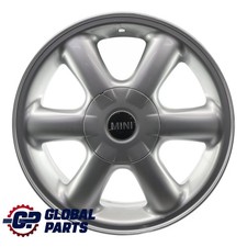 Mini One R50 R56 Cerchi Lega Argento 15" ET:45 5,5J Rotator Spoke 101 6769405