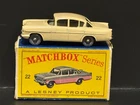Matchbox Lesney #22B-4 - 1958 - Vauxhall Cresta GPW w/Original Type D Box