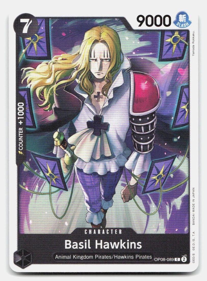 Two Legends #OP08-089 Basil Hawkins