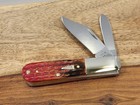 2026 CASE XX 2 BLD/SMKW (SOLD OUT) SMOKED BACON BONE "BARLOW" POCKET KNIFE- MIB — photo 2