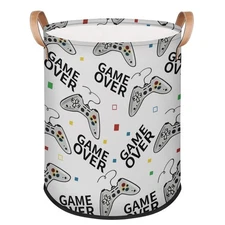 Play Game 62L Laundry Basket for Clothes Books Toys Adult Kids Rotundity Laun...