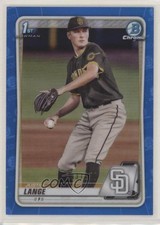 2020 Bowman Draft Chrome Blue Refractor /150 Justin Lange #BD-99 0rf