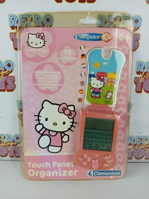Hello Kitty Computer Kid Touch Panel Organizer Clementoni 6+ Activities