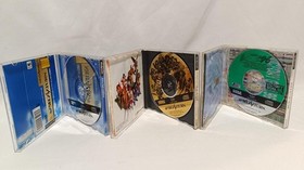 Sega Saturn Game Software 6 Piece Set Grandia Shining #6dc666
