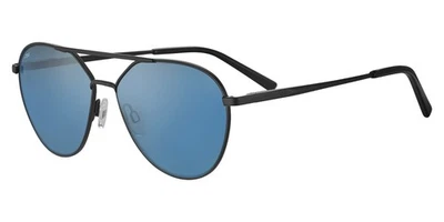 Serengeti Odell SS555003 Essence Bleu Saturne Polarisé Noir Mat Soleil - Photo 1/4