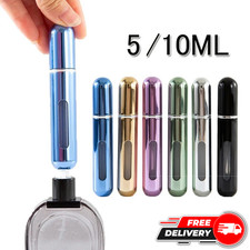 5/10ml Refillable Perfume Atomiser Spray Pump Portable Bottles Ideal for Travel
