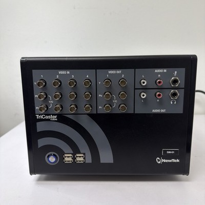 NewTek TriCaster TCXD40 Live Video Production Switcher- Untested