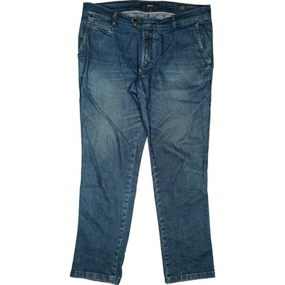 BRAX 26 L32 Jeans Hose blau Herren Everest Chino Straight regular F. Stretch W38