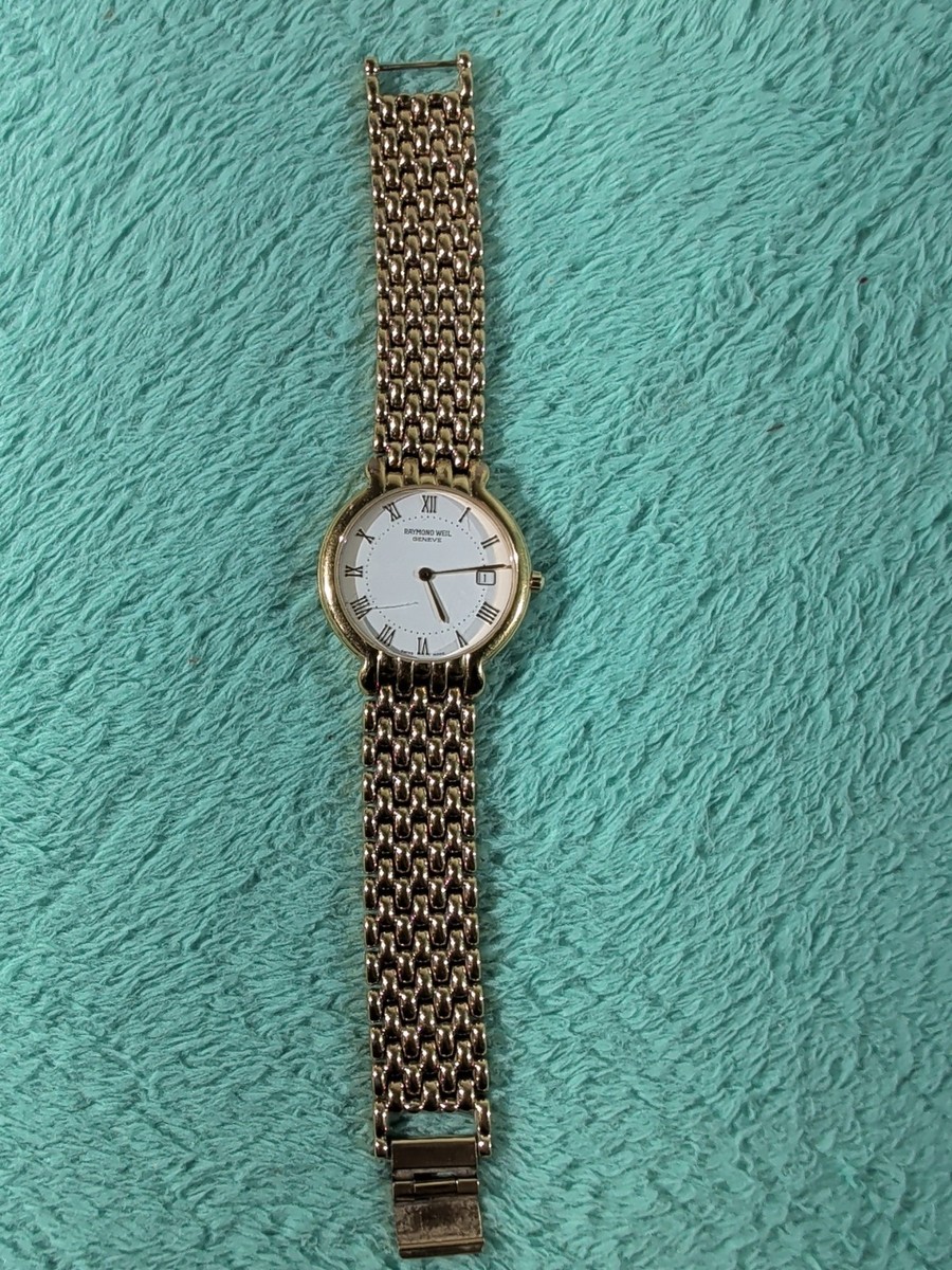 Raymond Weil Fidelio 5549 Gold Plated Quartz Watch | eBay