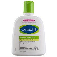 2 Pack Cetaphil Moisturizing Sensitive Skin Moisturizing Lotion, Avocado Oil,...