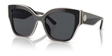 Tory Burch Sunglasses TY 7184U 192987 54mm Black With Ivory Piping
