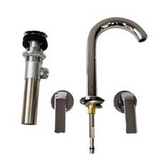 Grohe 20597000 Defined 1.2 GPM Widespread Bathroom Faucet - Starlight Chrome