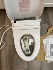 TOTO Washlet SW3084 01 Elongated Bidet Toilet Seat BROKEN