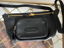 Tom Ford Belt Bag Black Sling Exterior Pocket 15" x 8"