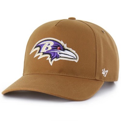 Baltimore Ravens Carhartt x '47 Hitch Adjustable Snapback Hat Mens