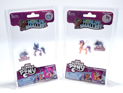World's Smallest My Little Pony Series 2 Izzy Moonbow & Pipp Petals NIP