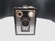 Kodak Brownie Target Six-20 Camera w/ Case   Untested