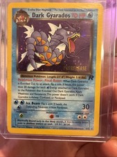 Dark Gyarados Prerelease 08/82 SWIRL WOTC Promo Holo Carta Pokémon Rara 1999