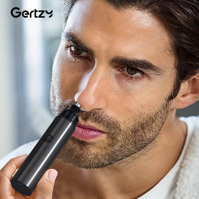 GERTZY Ear And Nose Hair Trimmer for Men Rechargeable - USB Electric Nose Hair T