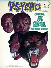 PSYCHO #15 - Skywald / 1973 / GGA Vampires Heap / Magazine-HORROR! NO RESERVE!