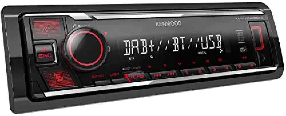 Sintolettore Kenwood 1-DIN Digital Media: DAB+ e Dual Bluetooth