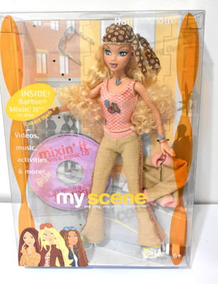 My Scene BARBIE  Hanging Out  Vintage 2003 New In Box! Mattel With CD