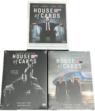 House Of Cards Seasons 1-3 (DVD 2013) TV SERIES ALL BRAND NEW Drama Kevin Spacey