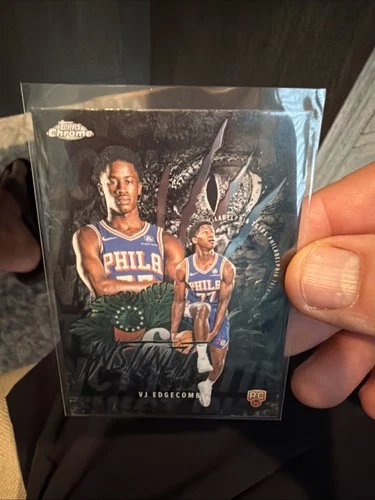 2025 Topps Chrome VJ Edgecombe Base (RAW)