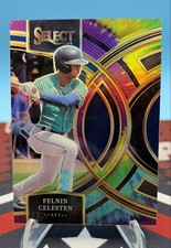 2024 Panini Select - Premier Level Felnin Celesten #57 Tie-Dye Prizm /25 (RC)