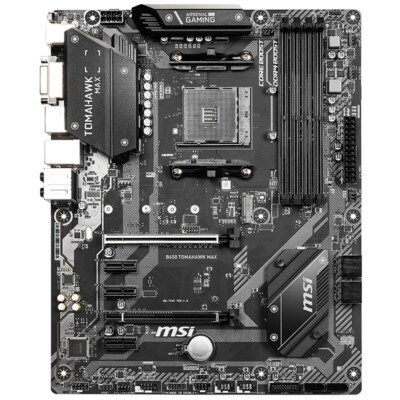 For   B450 TOMAHAWK MAX AM4   B450 SATA 6Gb/s ATX   Motherboard #D6