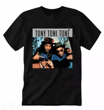 Tony! Toni! Toné! R&B group Classic Gift For Fan Black All Size T-Shirt AR999