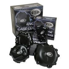 R&G KIT PROTEZIONE CARTER MOTORE PER TRIUMPH SPEED TRIPLE 2008 > 2013 2 PEZZI