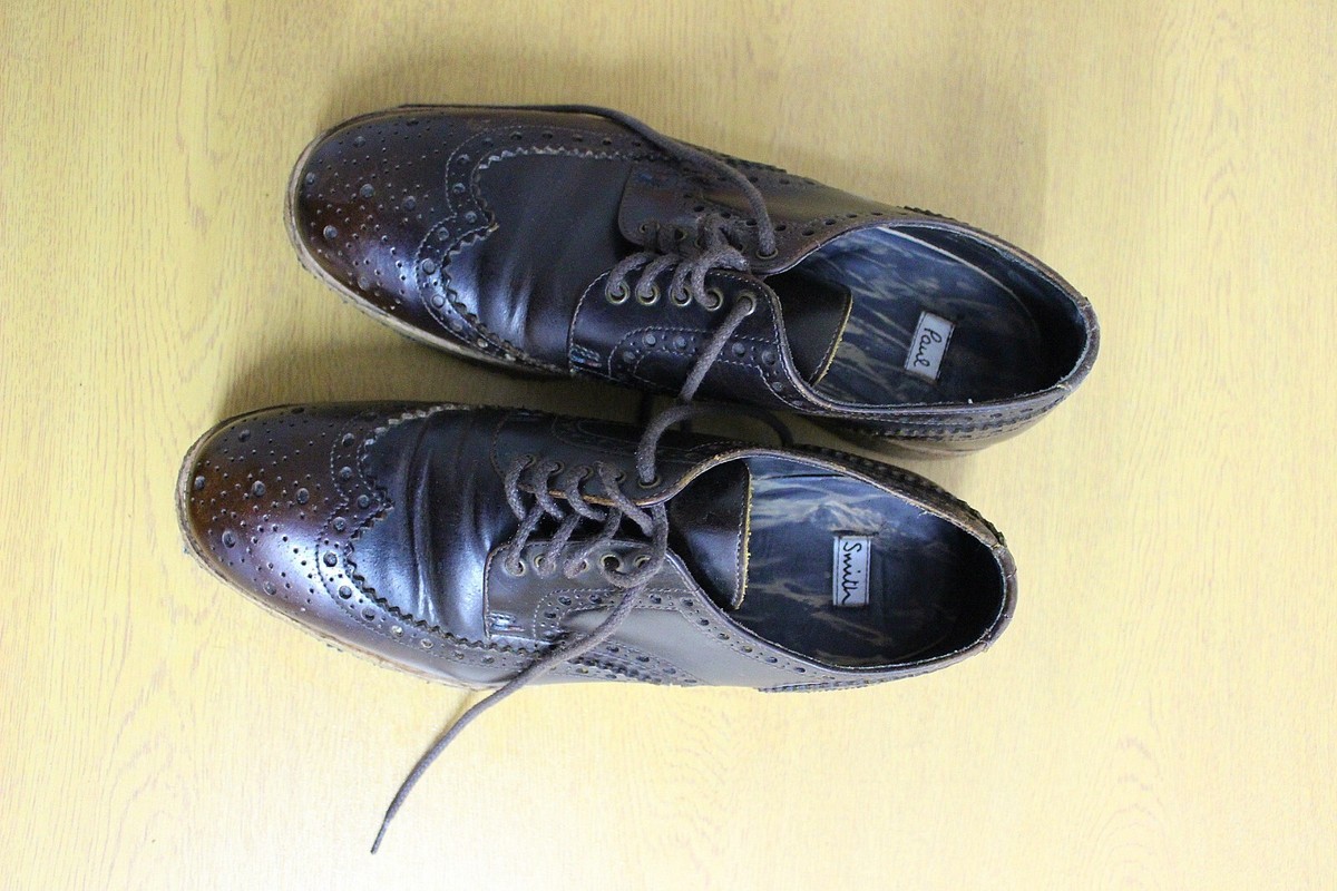 Paul Smith Brouges, worn once. US 7.5 EU 41 Paul Smith, Broque leather lace up shoes - Unique Designer  main image 4