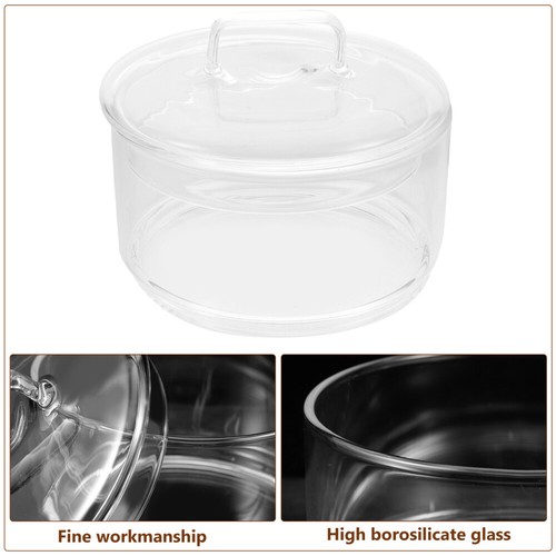 Salad Bowl Storage Jar Decorative Fruit for Kitchen Counter Clear Bowls Party - Picture 4 of 12