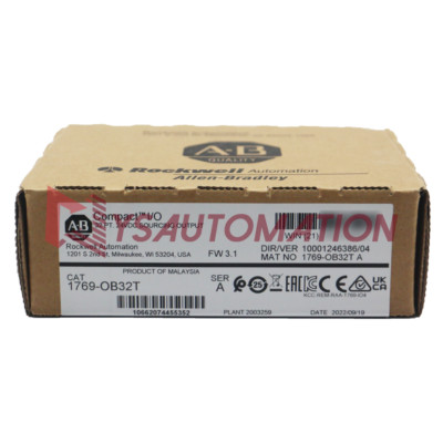 Sealed New Allen Bradley 1769-OB32T CMPLX 32 Pt 24VDC Terminated D/O Module