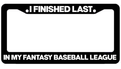 Marco de matrícula de la liga de béisbol de fantasía terminé último en mi liga de béisbol - Imagen 9 de 9