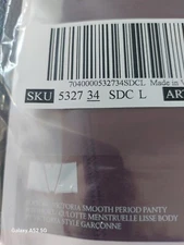 NWT Victoria's Secret Body by Victoria Smooth Period Boyshort Panty XL  (57)