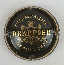 capsule champagne jéroboam DRAPPIER n°22 noir et or