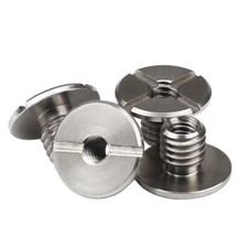 3/8" Male to 1/4" Female Thread Adapter Screws Nuts for Camera Stand Tripod Head