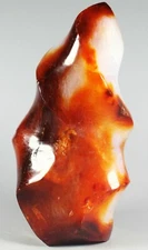 850g RARE Natural flame Red Carnelian agate Crystal Freeform from Madagascar