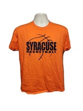 Syracuse University Basketball Adult Medium Orange TShirt
