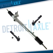 Power Rack and Pinion + Outer Tie Rods for 2000 2001 2002 Toyota Sequoia Tundra