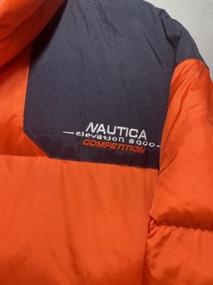 Vintage Nautica Competition Elevation 8000 Duck Down Puffer Jacket 