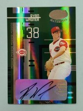 2005 Leaf Certified Materials Ryan Wagner Auto Mirror Green #167 Card /5