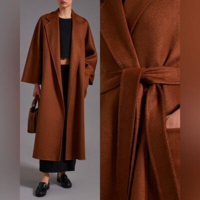 MaxMara | NWT! Ludmilla Icon Cashmere Coat In Tobacco Size: US 4