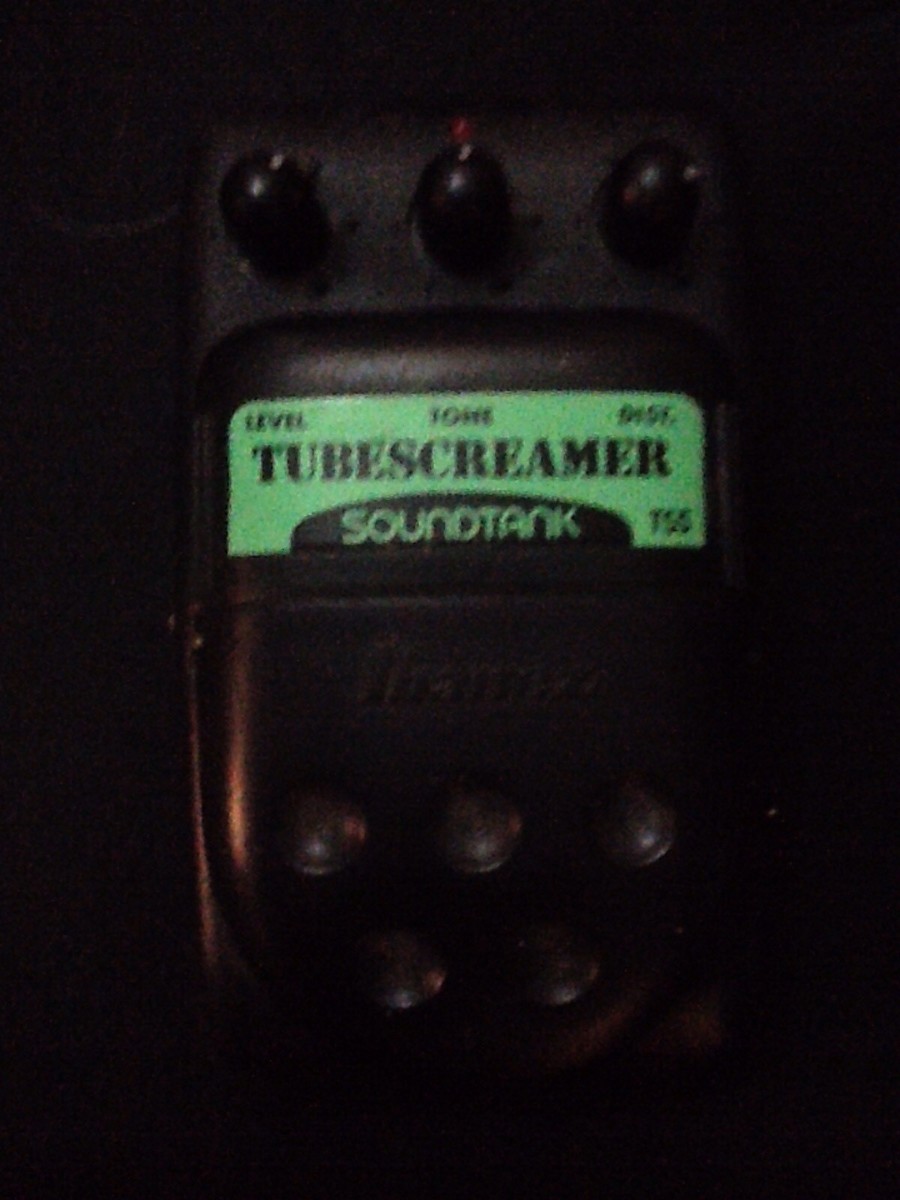 Tube Screamer IBANEZ Soundtank Ts5 Overdrive 90 ´s level tone dist
