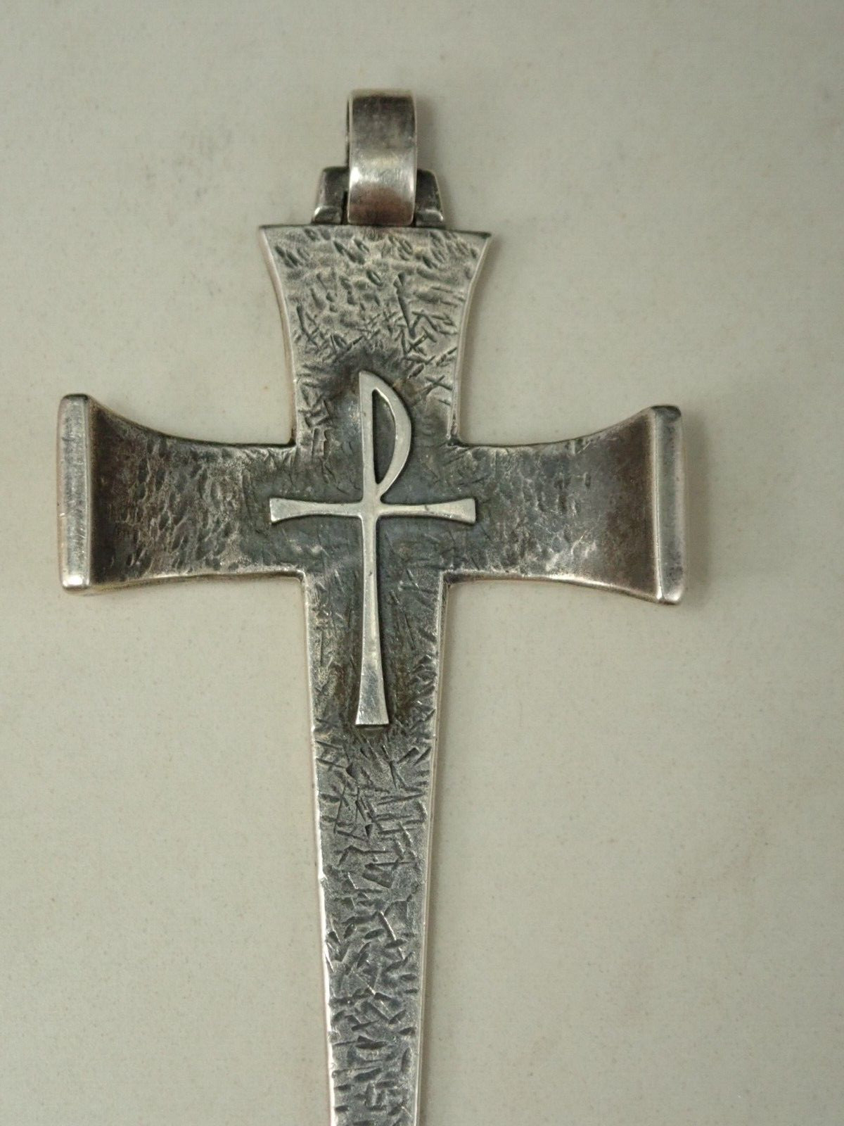 Rare Retired James Avery Large Tau-Rho Staurogram Cro… - Gem