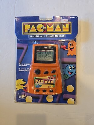 Pac-Man Classic Arcade Handheld Game MGA Entertainment Batteries Not Included