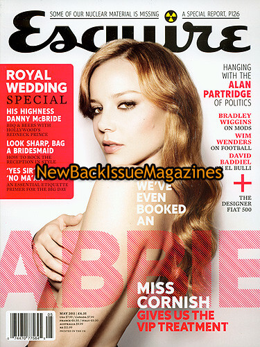 UK Esquire 5/11,Abbie Cornish of Jack Ryan,Danny McBride,,May 2011