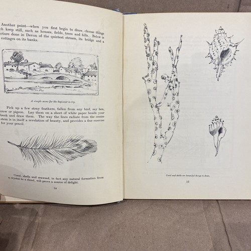 Vintage Pencil Sketching by Evelyne Geen Hardcover Book - Picture 5 of 8
